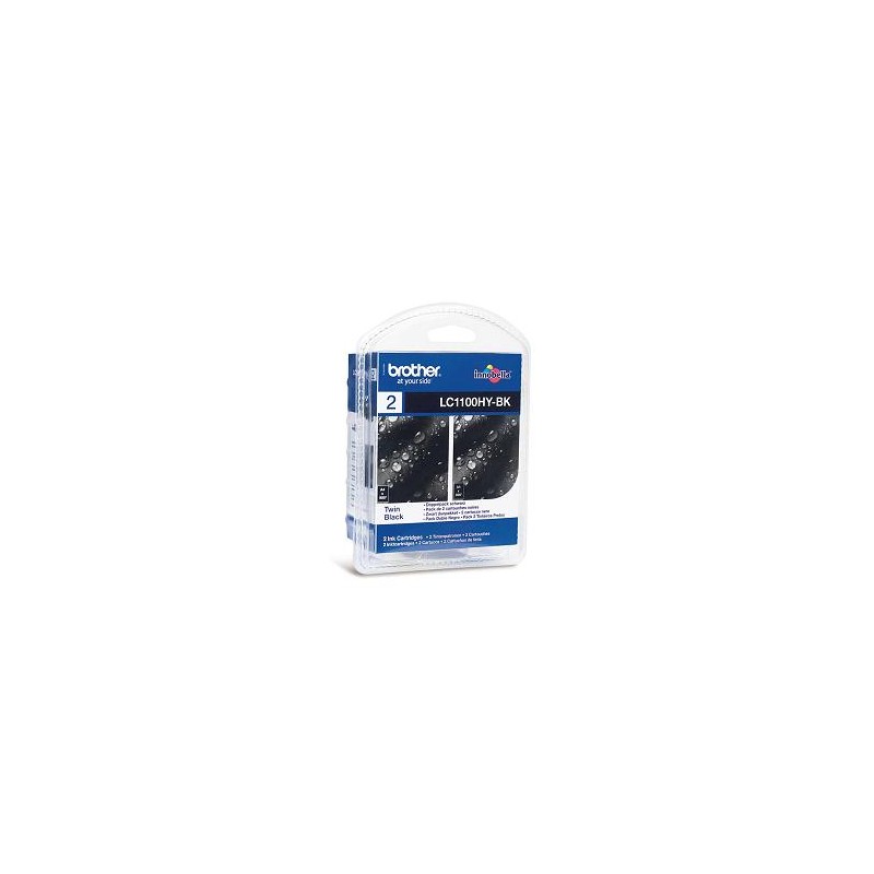 Brother LC1100XL fekete eredeti tintapatron duplacsomag