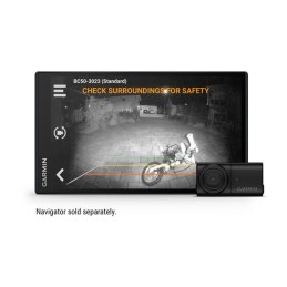 Garmin BC 50 with Night Vision Wireless Backup Camera With Number Plate Mount and Bracket Mount Black