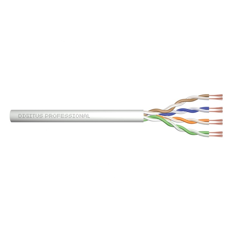 Digitus CAT6A U-FTP Installation cable 100m Grey