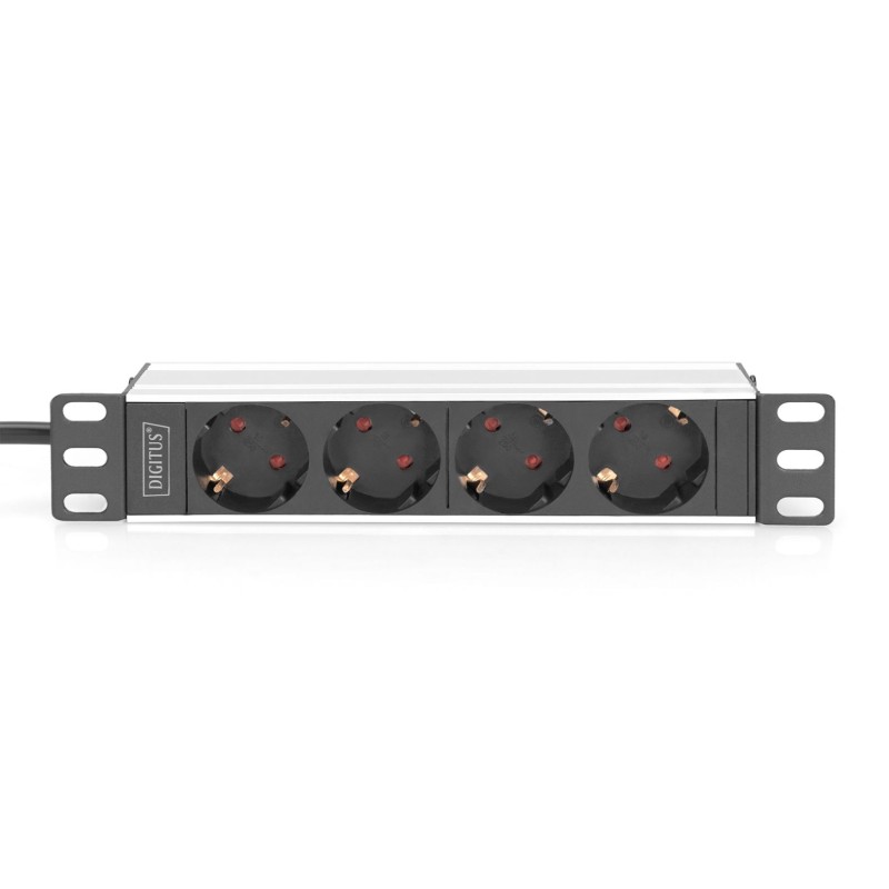 Digitus DN-95418 Túlfeszültségvédő 4DIN 2m Black