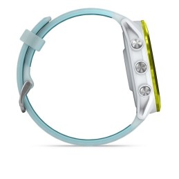 Garmin Forerunner 570 47mm Amp Yellow Aluminum with Translucent Whitestone/Turquoise Band