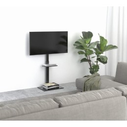 Gembird TVS-55T-02 TV floor stand 32"-55" Black