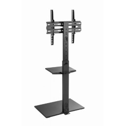 Gembird TVS-55T-02 TV floor stand 32"-55" Black