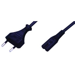 Gembird PC-184/2 C7 tápkábel 1,8m Black