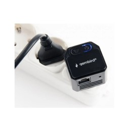 Gembird  WNP-RP300-03-BK Wi-Fi repeater 300 Mbps Range Extender Black