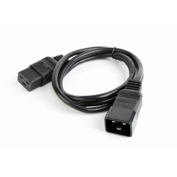 Gembird PC-189-C19 Power cord (C19 to C20) 1.5m Black