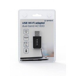 Gembird WNP-UA1300-03 AC1300 USB WiFi Adapter