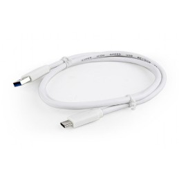 Gembird CCP-USB3-AMCM-1M-W USB3.0 AM to Type-C cable 1m White