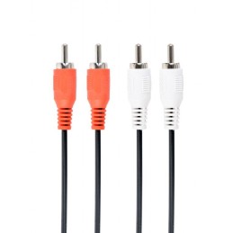 Gembird CCA-2R2R-6 RCA stereo audio cable 1,8m