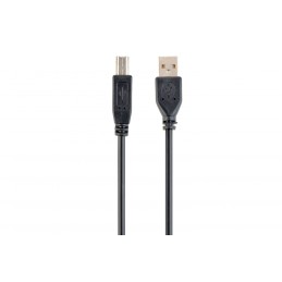 Gembird CCP-USB2-AMBM-6 USB2.0 A-plug B-plug cable 1,8m Black