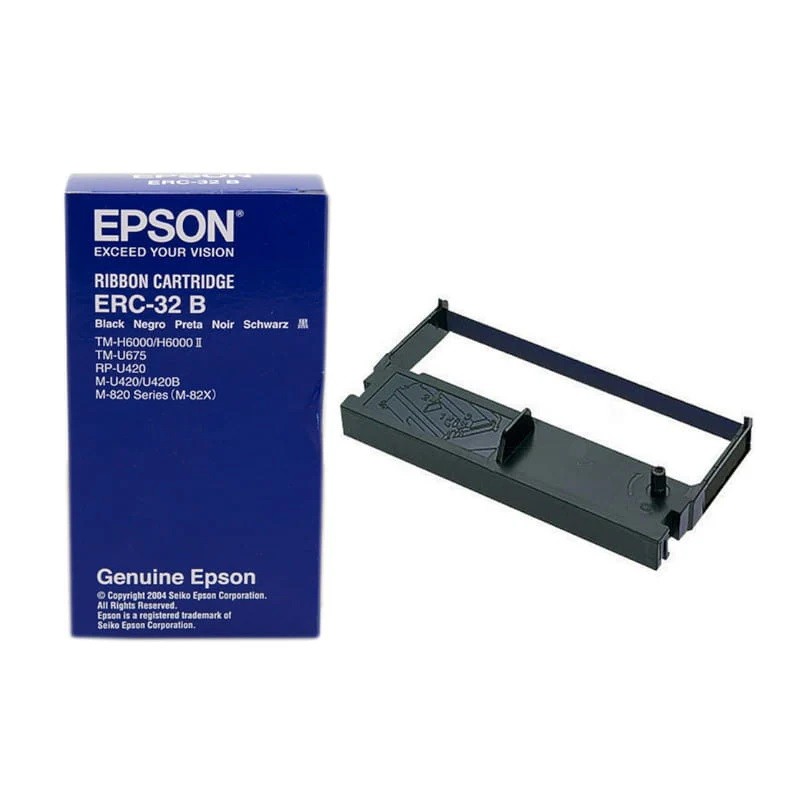 Epson ERC-32 (S015371) fekete eredeti festékszalag
