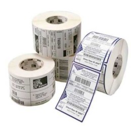 Zebra 3000T eredeti öntapadós poliészter címkeszalag csomag (4db, 101,6mm x 25,4mm, 880350-025)