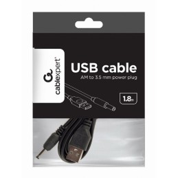 Gembird CC-USB-AMP35-6 USB AM to 3.5mm Power Plug cable 1,8m Black