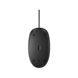 HP 125 Wired Mouse Black