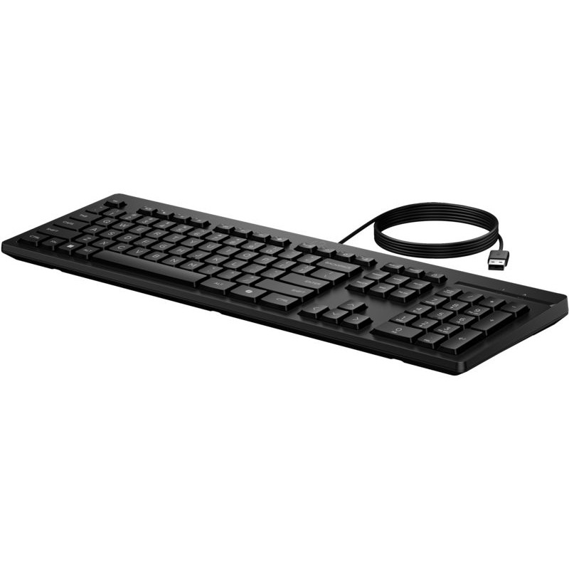 HP 125 G2 Wired Keyboard Black HU