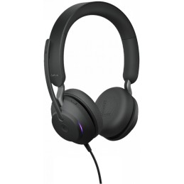 Jabra Evolve2 40 SE USB-C MS Stereo Headset Black