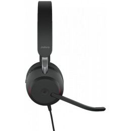 Jabra Evolve2 40 SE USB-C MS Stereo Headset Black