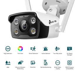 TP-Link VIGI C340-W (4mm) 4MP Wi-Fi Turret Network Camera