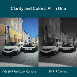 TP-Link VIGI C350 (4mm) VIGI 5MP Full-Color Bullet Network Camera