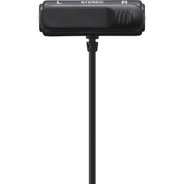 Sony ECM-LV1 Stereo Lavalier Microphone Black