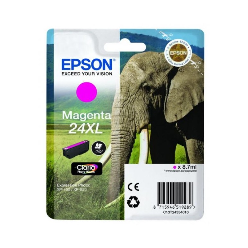 Epson T2433 magenta eredeti tintapatron