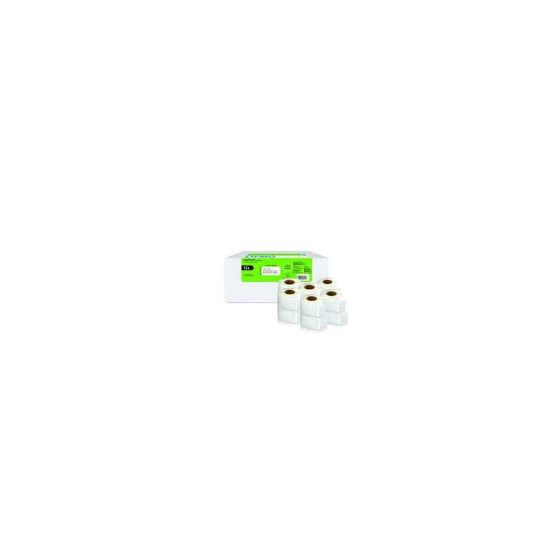 Dymo 2177563 fehér alapon fekete eredeti feliratozó szalag 12 db