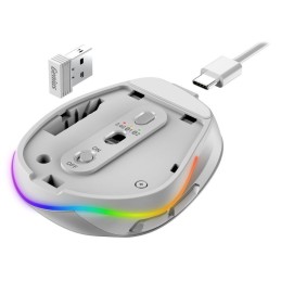 Genius Ergo 9000S Pro Wireless mouse Pearl White