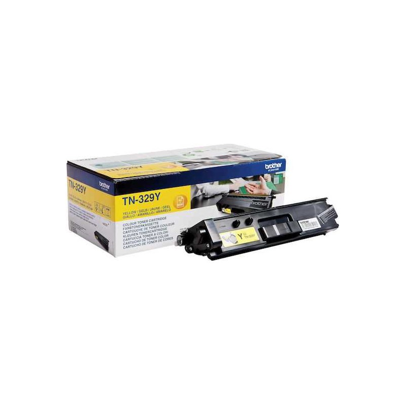 Brother TN-329 sárga eredeti toner duplacsomag