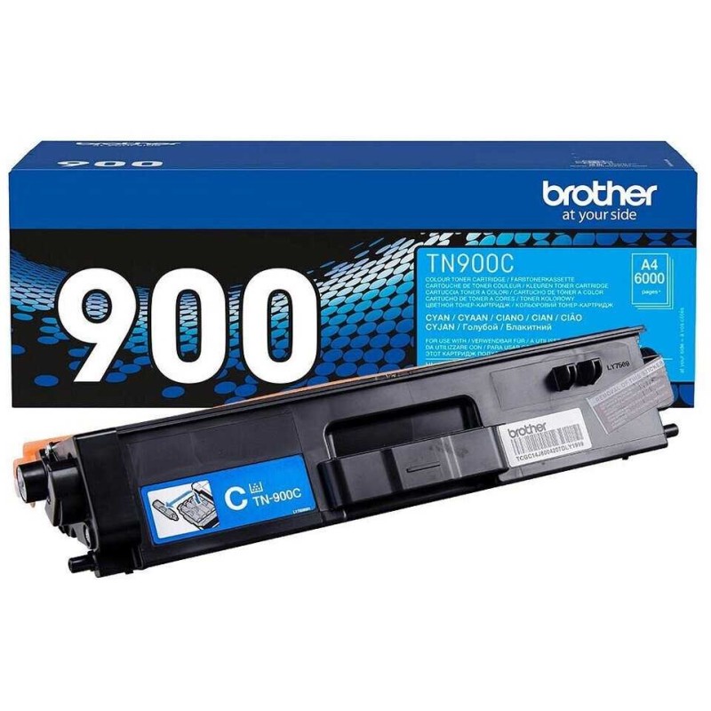 Brother TN-900 kék eredeti toner duplacsomag