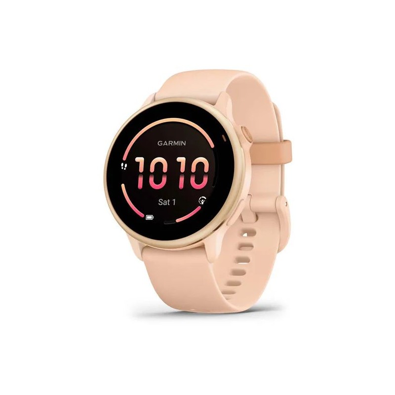 Garmin Vívoactive 6 Metallic Pink Dawn with Pink Dawn Band