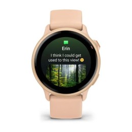 Garmin Vívoactive 6 Metallic Pink Dawn with Pink Dawn Band