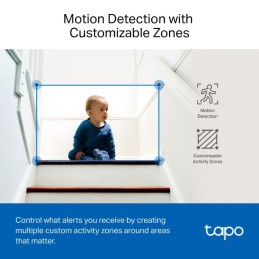TP-Link TC72 Pan/Tilt AI Home Security Wi-Fi Camera
