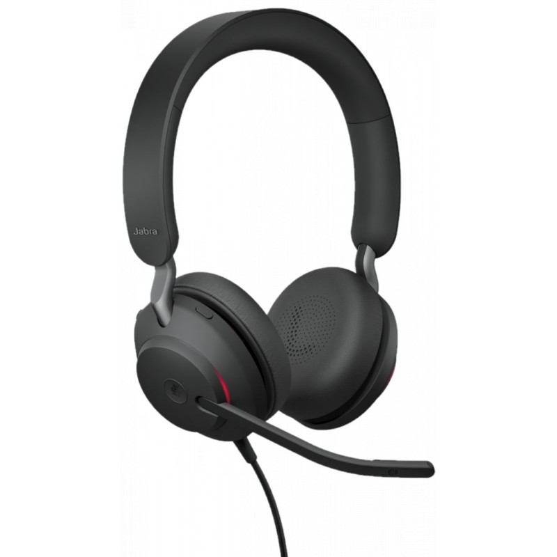 Jabra Evolve2 40 SE USB C/A MS Stereo Headset Black