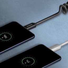 AXAGON BUMM-AM10TB Twister Micro USB  USB-A Cable 0,6m Black