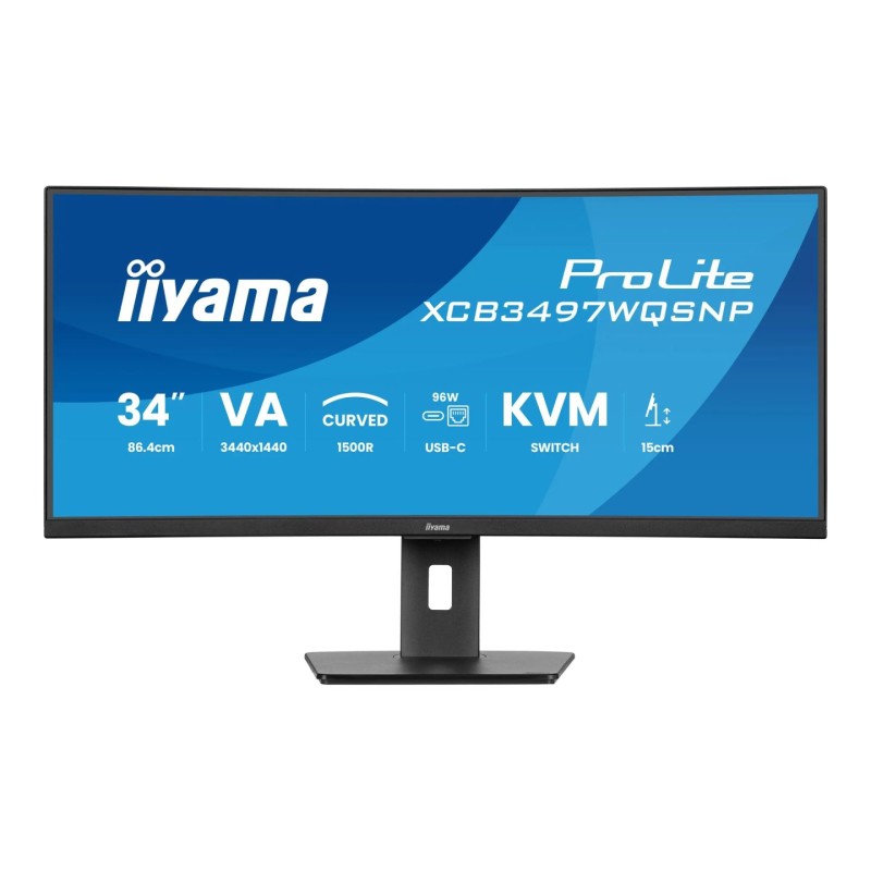 iiyama 34" ProLite XCB3497WQSNP-B1 LED Curved