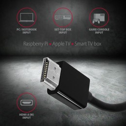 AXAGON RVH-VGAN HDMI  VGA Adapter FullHD audio