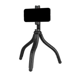 FIXED FlexibleCreator állvány 1/4" telefontartóval, fekete