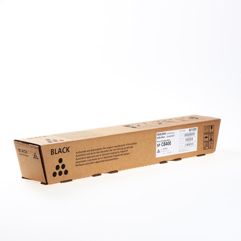 Ricoh SPC840 fekete eredeti toner (821259)