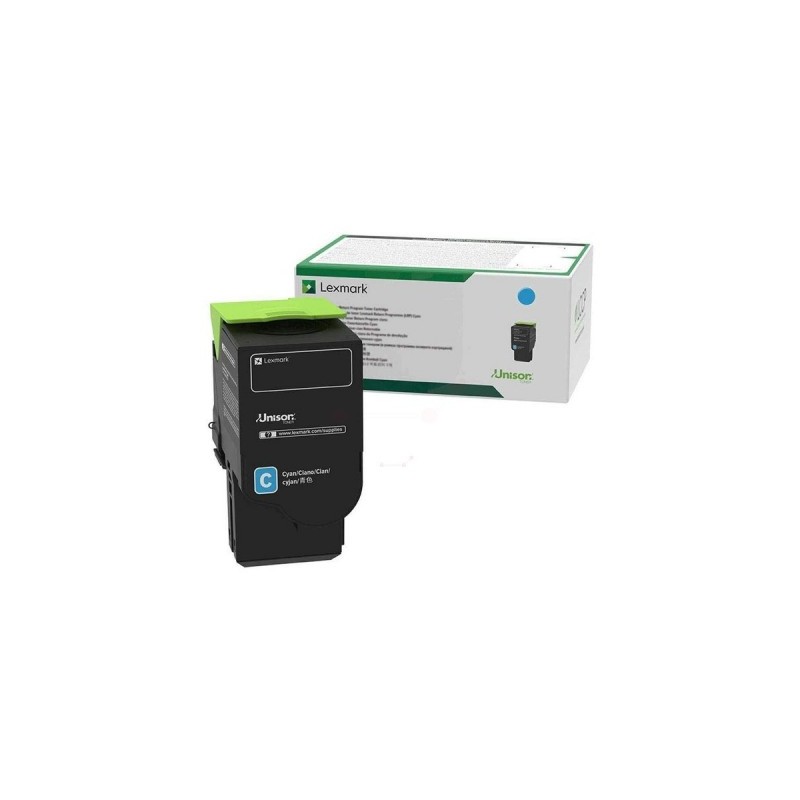 Lexmark [CS/CX421] 78C20C0 kék eredeti 1,4k toner