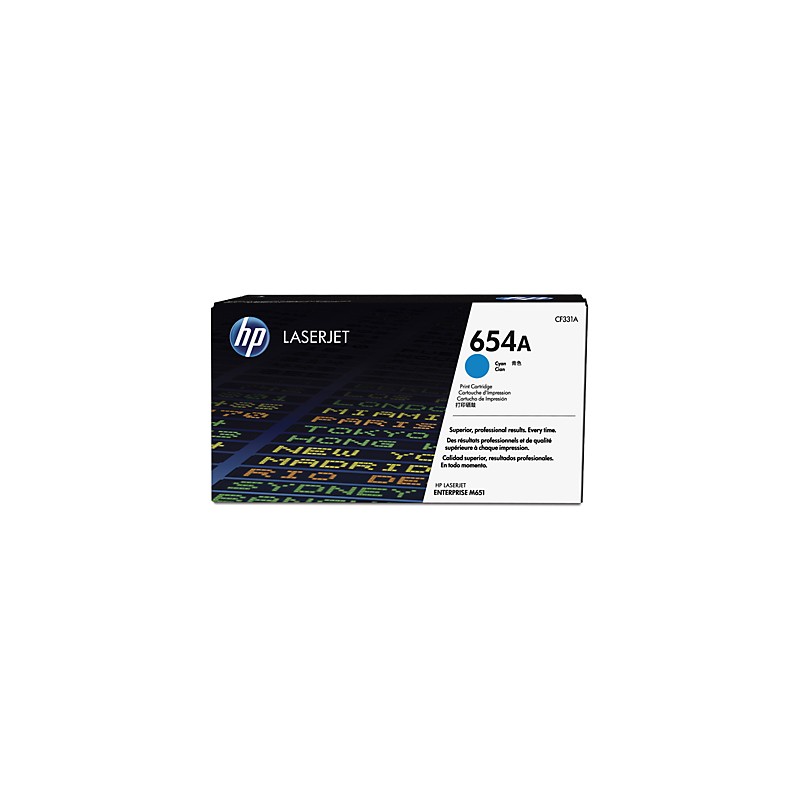 HP CF331A (654A) kék eredeti toner