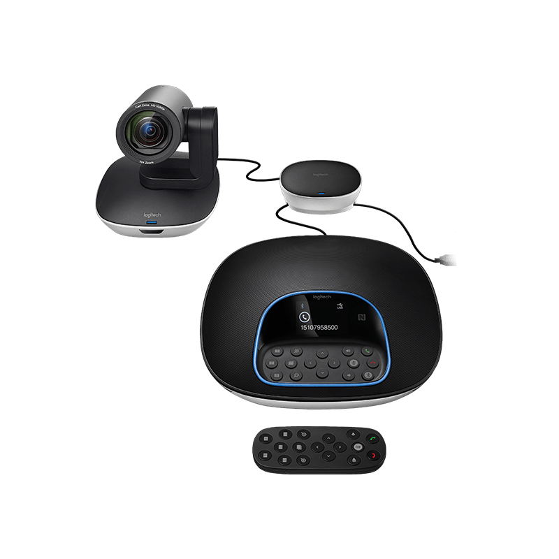 Logitech Group Konferencia Rendszer Black