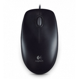 Logitech B100 Optical USB Mouse Black
