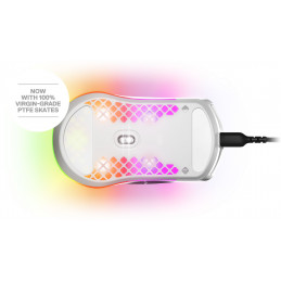 Steelseries Aerox 3 2022 Edition Gaming mouse Snow