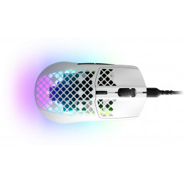 Steelseries Aerox 3 2022 Edition Gaming mouse Snow