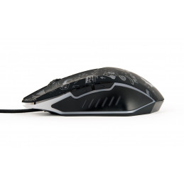 Gembird MUS-6B-GRAFIX-01 optical mouse Black