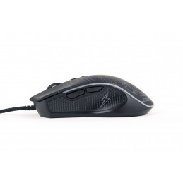 Gembird MUSG-RGB-01 Gaming mouse Black