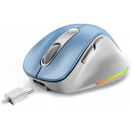 Genius Ergo 9000S Pro Wireless mouse Light Blue