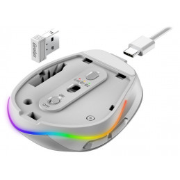 Genius Ergo 9000S Pro Wireless mouse Pearl White