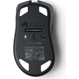 Glorious Model D 2 PRO Series Wireless Mouse Black