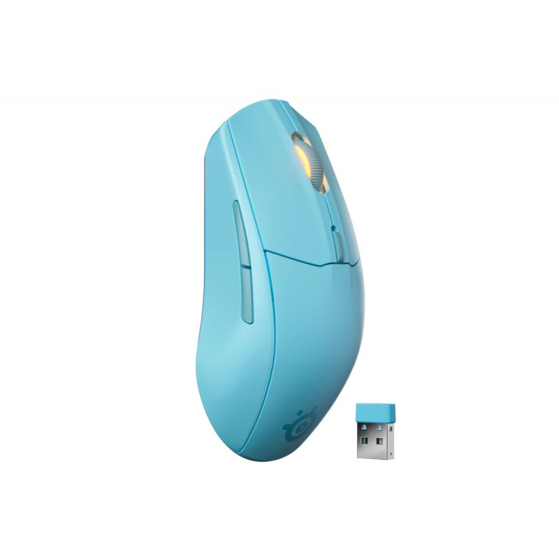 Steelseries Rival 3 Gen 2 Gaming Wireless Bluetooth Mouse Aqua